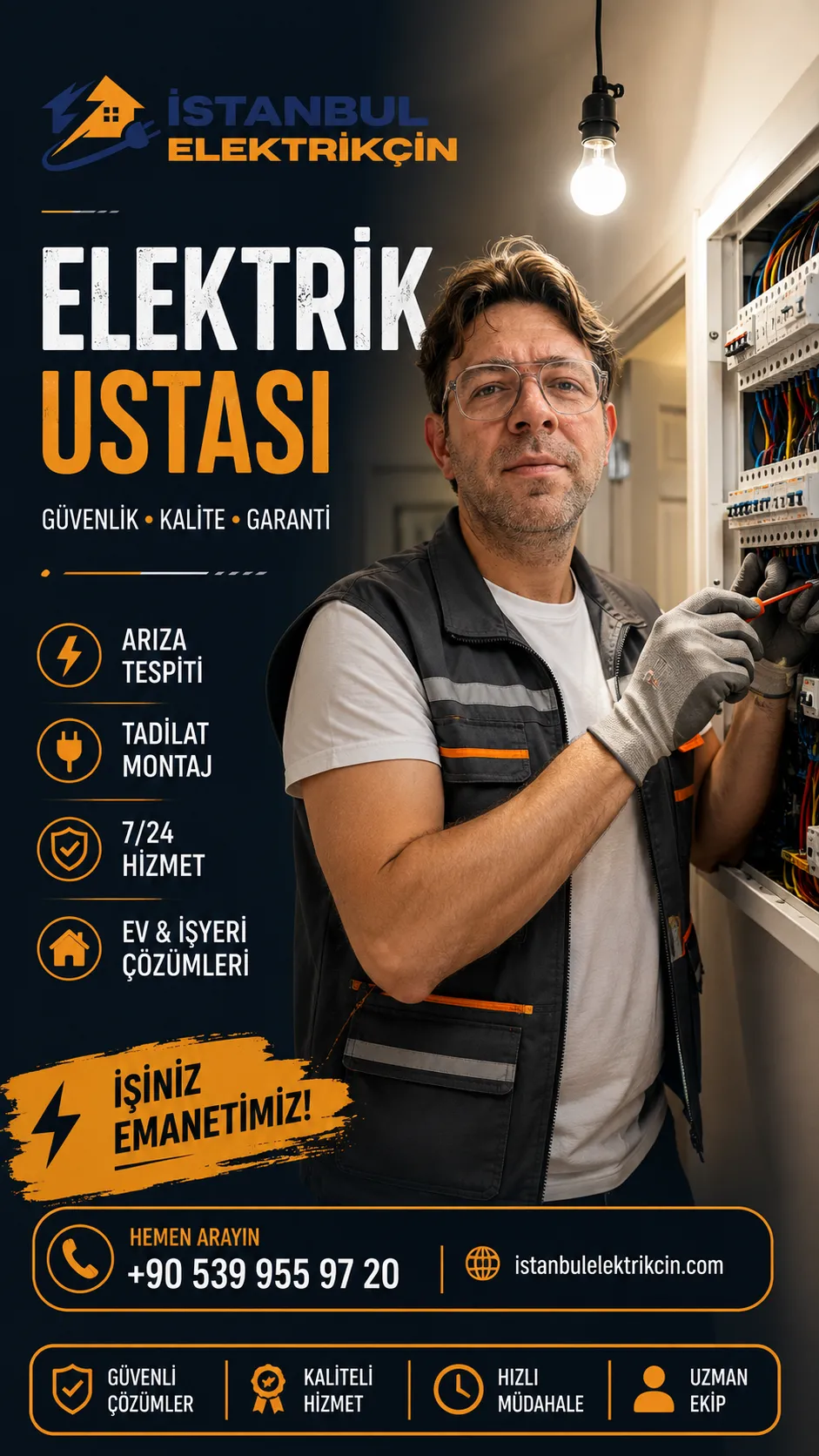 İstanbul elektrik arıza ve aydınlatma servisi