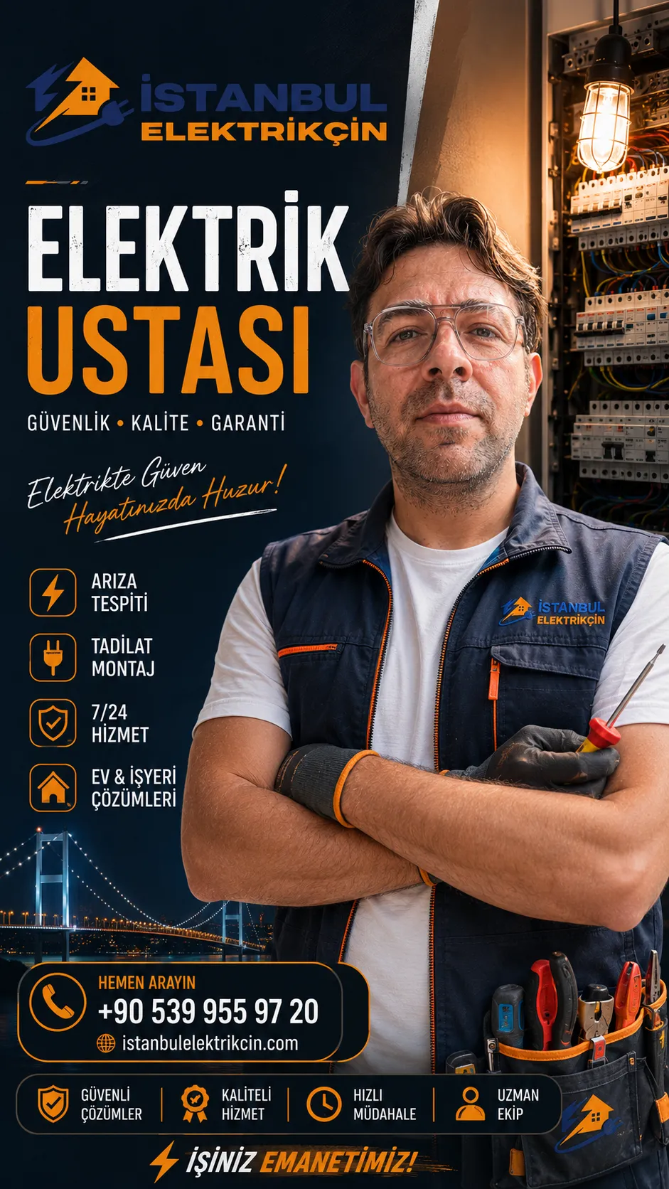 Elektrikte güven, hayatınızda huzur